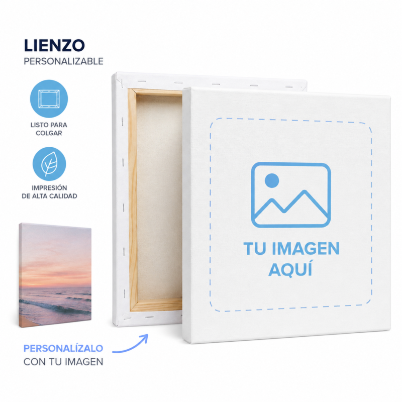 Lienzo con Bastidor Personalizado | Fotocopyarte
