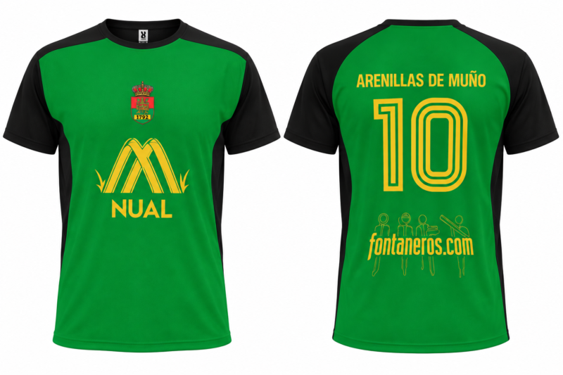 25 Camisetas de Equipación de fútbol personalizadas